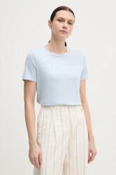 Tommy Hilfiger pamut póló női, WW0WW40276 - kék XL