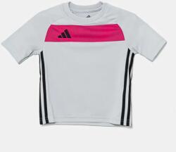 Adidas gyerek póló szürke, mintás, JD0588 - szürke 164