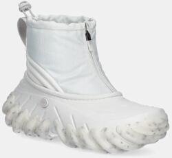 Crocs cipő Echo Boot Z Shield szürke, női, enyhén téliesített, lapos talpú, 210315 - szürke Női 39/40
