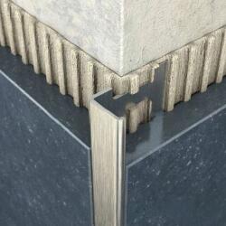  Baudekor ProfiWall L-élvédő alu. natúr 8 mm x 2, 5 m (5999562570098)