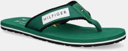 Tommy Hilfiger flip-flop PATCH HILFIGER BEACH SANDAL zöld, férfi, FM0FM05435 - zöld Férfi 40