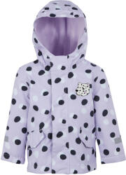 Regatta Gyermekek/gyerekek Shyla The Leopard vízálló kabát 4-5 lila|mályva|rózsaszín