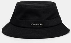 Calvin Klein pamut sapka fekete, pamut, K60K613161 - fekete Univerzális méret
