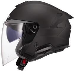 LS2 Cască de motocicletă deschisă LS2 OF618 Verso II Solid negru mat (LS366181011-MASTER)