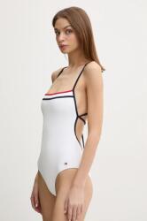 Tommy Hilfiger egyrészes fürdőruha fehér, puha kosaras, UW0UW05849 - fehér M