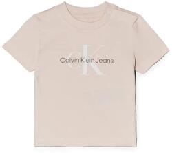 Calvin Klein gyerek póló rózsaszín, nyomott mintás, IN0IN00001 - rózsaszín 74
