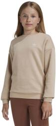 Adidas gyerek felső BOYFRIEND CREW bézs, sima, IX7642 - bézs 176