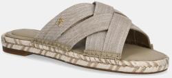 Tommy Hilfiger papucs CHAMBRAY ESPADRILLE MULE bézs, női, FW0FW08501 - bézs Női 39