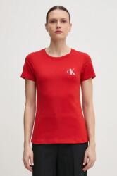 Calvin Klein Jeans pamut póló 2 db női, piros, J20J219734 - piros XL
