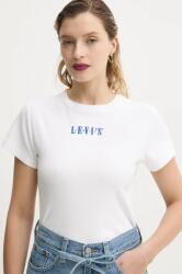 Levi's pamut póló női, fehér, A8798 - fehér XXS