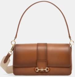 Tommy Hilfiger bőr táska barna, AW0AW17400 - barna Univerzális méret