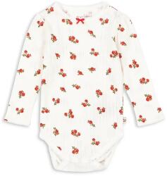 Konges Sløjd pamut baba body MINNIE BODY GOTS KS102585 - bézs 98