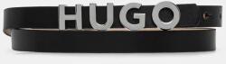 HUGO bőr öv fekete, női, 50536876 - fekete 80