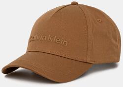 Calvin Klein pamut baseball sapka fekete, sima, K50K511987 - barna Univerzális méret