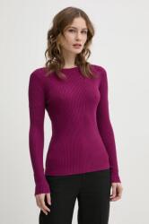 GUESS pulóver ISA könnyű, női, bordó, 4YGR28 5613Z - burgundia XL
