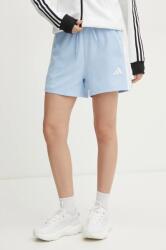 adidas rövidnadrág Essentials női, nyomott mintás, magas derekú, JD0911 - kék L
