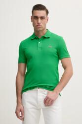 Lacoste pamut póló fehér, sima, PH4012 - zöld S - answear - 35 990 Ft