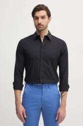 Calvin Klein ing galléros, fekete, slim, LV04LB145G - fekete M