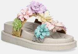 Kurt Geiger London papucs Orson Flower bézs, női, platformos, 4353969609 - bézs Női 39
