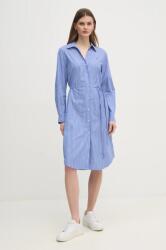 Tommy Hilfiger ruha midi, egyenes, WW0WW45581 - kék 42