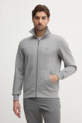 Tommy Hilfiger pamut melegítőfelső szürke, férfi, sima, MW0MW38084 - szürke XL