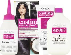 L'Oréal L'ORÉAL Casting Créme Gloss Hajfesték 210 Kékesfekete
