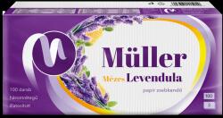 Müller papírzsebkendő 100 db Mézes Levendula 3 rétegű