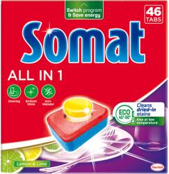 Somat All in One tabletta 46 db XL Lemon&Lime