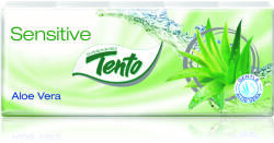 Tento papírzsebkendő Aloe Vera 3 rétegű 10x10 db