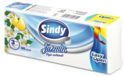 Sindy papírzsebkendő 3 rétegű 100 db Jázmin