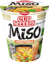 Nissin Cup Noodles poharas instant tésztaleves Miso ízesítéssel 67g