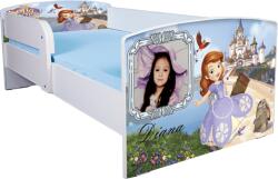 Patut Printesa Sofia 2 Personalizat Poza Si Nume Copil Cu Saltea De 130x60 Cm, Fara Sertar Ptv3264 (PTV3264)