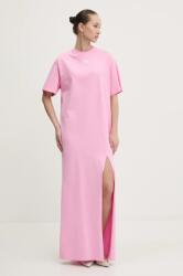 MSGM ruha rózsaszín, maxi, egyenes, 3841MDA83.257002 - rózsaszín S