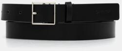 Calvin Klein bőr öv fekete, női, K60K612923 - fekete 80