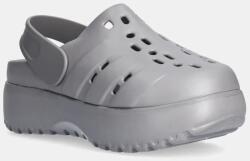 adidas papucs Adilette Clog Platform szürke, női, platformos, JQ9879 - szürke Női 39