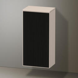 Duravit Zencha középmagas szekrény 81, 9x40 cm, jobbos, texturált fekete/matt taupe ZE1350R63830000 (ZE1350R63830000)