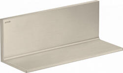 Hansgrohe Universal 30 cm hosszúságú szögletes polc, szálcsiszolt nikkel 42644820 (42644820)