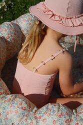 Konges Sløjd egyrészes gyerek fürdőruha FLEURI SWIMSUIT rózsaszín, KS102628 - rózsaszín 86