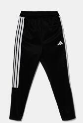 Adidas gyerek melegítőnadrág fekete, nyomott mintás, JI6173 - fekete 164