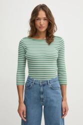 Benetton pamut hosszúujjú zöld, 30YSD109W - zöld XS