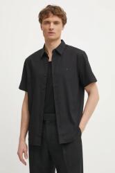 Calvin Klein ing férfi, galléros, fekete, regular, LV04LB125G - fekete L