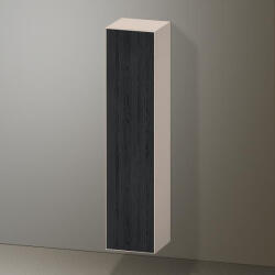Duravit Zencha magas szekrény 176x40 cm, balos, fekete tölgy/matt taupe ZE1352L16830000 (ZE1352L16830000)