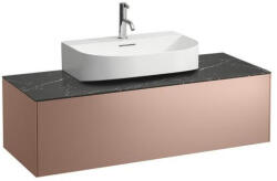 Laufen Sonar réz alsószekrény 117, 7x45, 7x34, 1 cm egy fiókkal, kerámia pulttal H4054510341411 (H4054510341411)