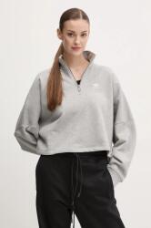 Adidas felső Essential szürke, női, sima, IY9681 - szürke S