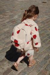 Konges Sløjd gyerek hátizsák JODY TEDDY BACKPACK GRS bézs, kis, mintás, KS102604 - bézs Univerzális méret - answear - 24 990 Ft