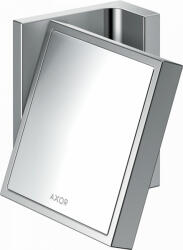 Hansgrohe Universal négyszögletes borotválkozó tükör szálcsiszolt fekete króm 42649340 (42649340)