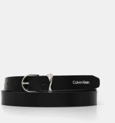 Calvin Klein bőr öv fekete, női, K60K613234 - fekete 105