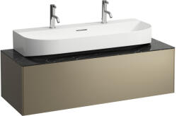 Laufen Sonar titán alsószekrény 117, 7x45, 7x34, 1 cm egy fiókkal, kerámia pulttal H4054610341421 (H4054610341421)
