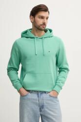 Tommy Hilfiger pamut melegítőfelső fekete, férfi, melange, kapucnis, MW0MW37235 - zöld M
