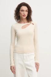 GUESS hosszú ujjú ZAMA női, bézs, W5RP12 KAQL2 - bézs M